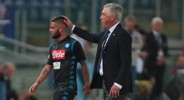 Insigne e Ancelotti