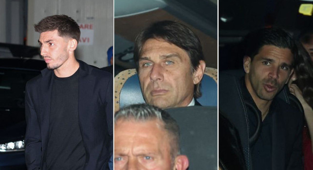 Cena SSC Napoli: l’arrivo di Conte e gli azzurri, Ngonge si prende la scena | VIDEO CN24