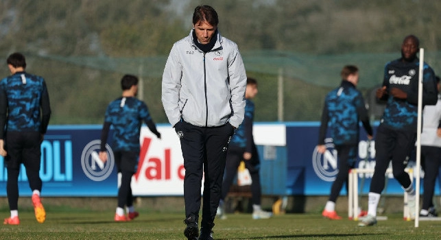 Antonio Conte a Castel Volturno