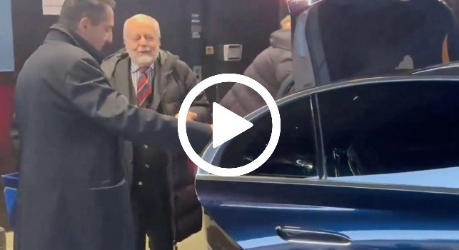 Contento del nuovo presidente di Lega?: sentite come risponde De Laurentiis | VIDEO