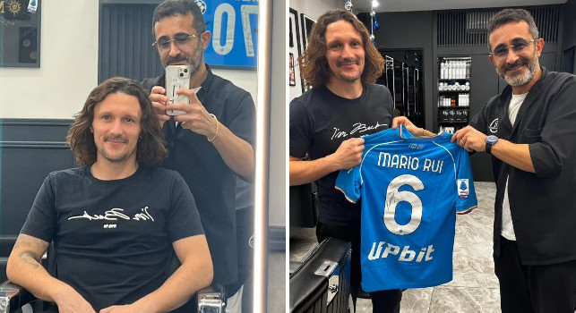 Si rivede Mario Rui: nuova acconciatura da un noto hair stylist per lui | FOTO