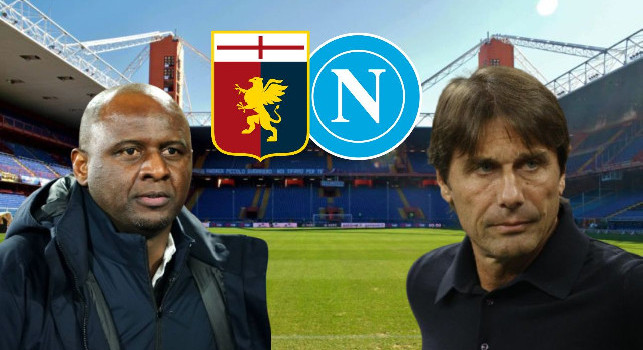 Genoa-Napoli, ultimissime formazione Sky: le mosse di Vieira, Conte ha deciso su Kvara