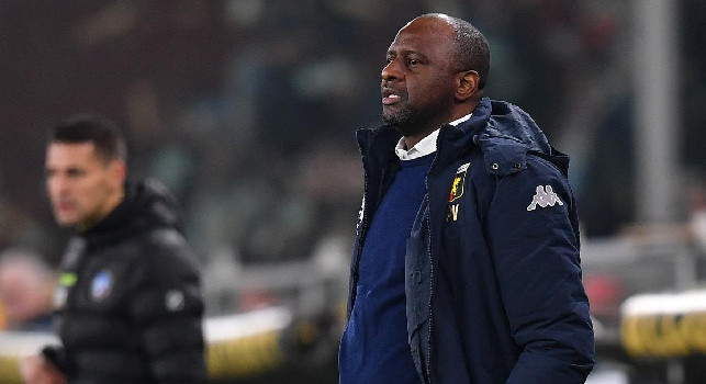 Genoa, Vieira a Dazn: Meritavamo il pareggio. La qualità del Napoli ci ha messo in difficoltà solo nel primo tempo