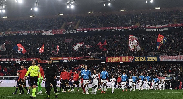 Genoa-Napoli 1-2: dato spettatori, si tratta di record stagionale