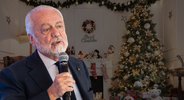 SSC Napoli, gli auguri di De Laurentiis: Ai tifosi, Conte, Manna, Oriali e al capitano! Napoletani unici, io sono il deus ex machina: torno dagli USA e farÃ² una conferenza sullo Stadio