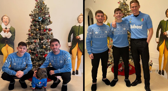 Natale napoletano per Gilmour e McTominay: guardate che maglie indossano | FOTO