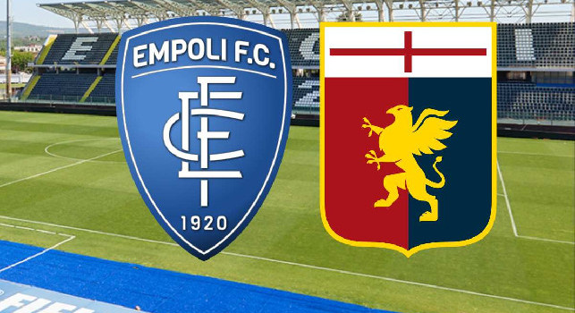 formazioni Empoli Genoa