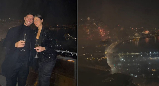 Capodanno Napoli 2025, la vista da casa Politano è mozzafiato! | VIDEO