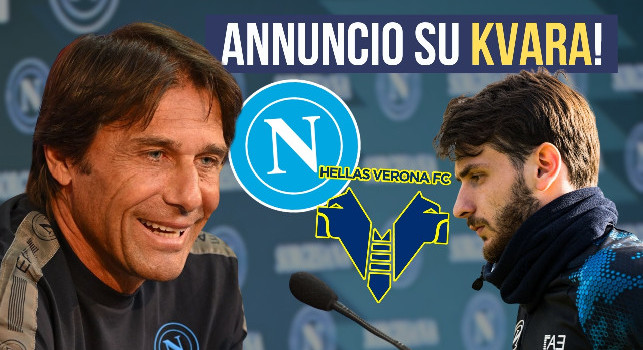 Conferenza Conte: annuncio su Kvaratskhelia