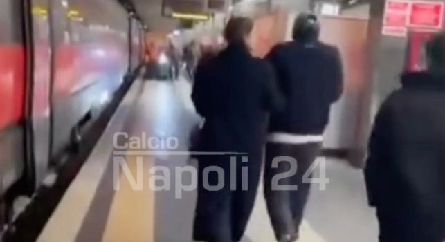 Kvaratskhelia beccato ieri a Roma con la sua Nitsa: addio al Napoli sempre pi&ugrave; vicino? | VIDEO CN24