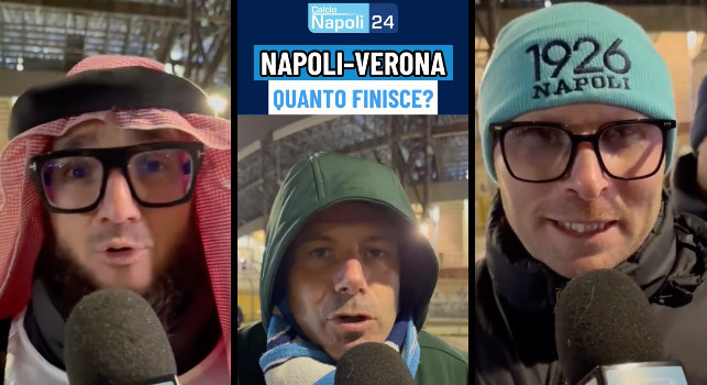 Pronostici Napoli-Verona, quanto finisce stasera? Il parere dei tifosi dal Maradona! | VIDEO CN24