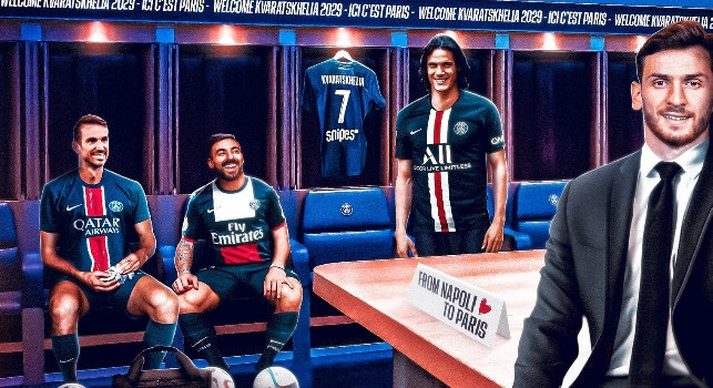 PSG, provocazione o 'amicizia' social? Da Napoli a Parigi | FOTO