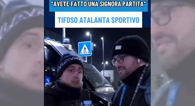 Tifoso dell'Atalanta