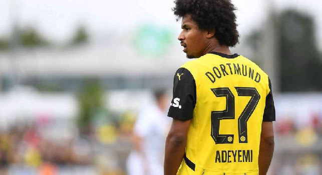 Romano: Trattativa in corso Napoli-Adeyemi, il Borussia ha trovato il sostituto