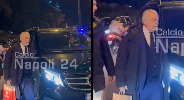 Novità per Garnacho?, De Laurentiis glissa: l'arrivo in hotel per Napoli-Juventus | VIDEO CN24