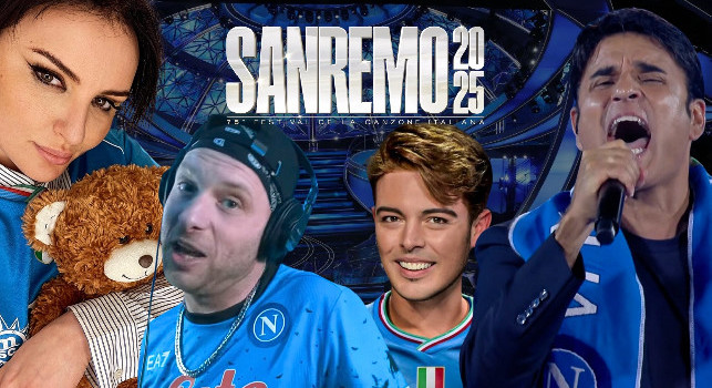 Sanremo 2025, quanti cantanti sono tifosi del Napoli? Ne spuntano ben dieci! | VIDEO CN24