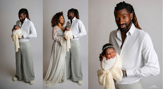 Spettacolo Anguissa, spuntano i primi scatti di famiglia con la piccola Dayana | FOTO