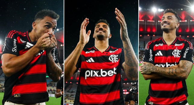 Danilo presentato stanotte al Maracana bacia subito la maglia del Flamengo | FOTO