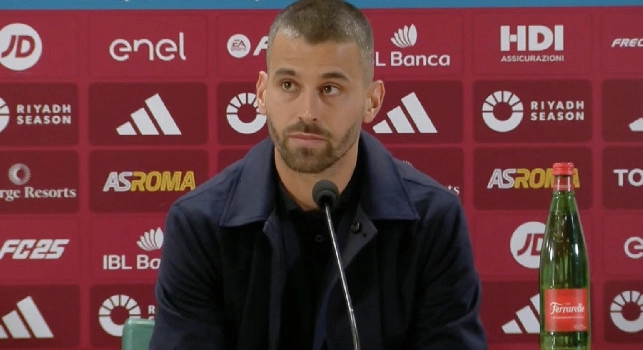 Spinazzola in conferenza: Prendere gol all'ultimo fa male, c'&egrave; rammarico! Gli amici della Roma mi hanno detto...