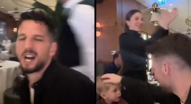 Dries Mertens da brividi col piccolo Ciro, canta Cutugno e cambia il testo: Napoletano vero! | VIDEO