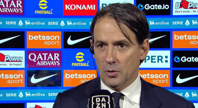 Inter, Inzaghi: Meraviglioso vincere così. Lottiamo con squadre importanti, ma noi...