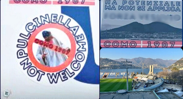 Da Como - Adesivi contro Napoli dei tifosi comaschi, una risposta alla società: spunta il vero motivo