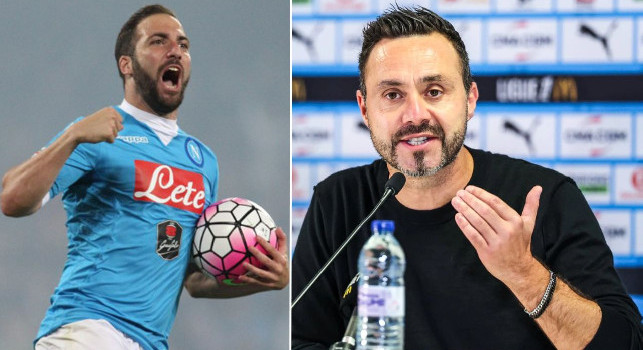 De Zerbi si sbilancia: Ho trovato il nuovo Higuain, ha un potenziale pazzesco