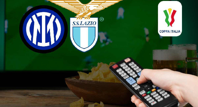 dove vedere Inter Lazio Coppa Italia