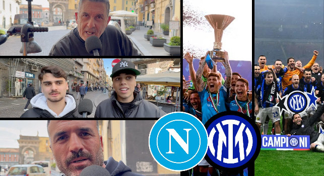 Napoli-Inter è già decisiva per lo scudetto? Le risposte dei tifosi napoletani in città! | VIDEO CN24