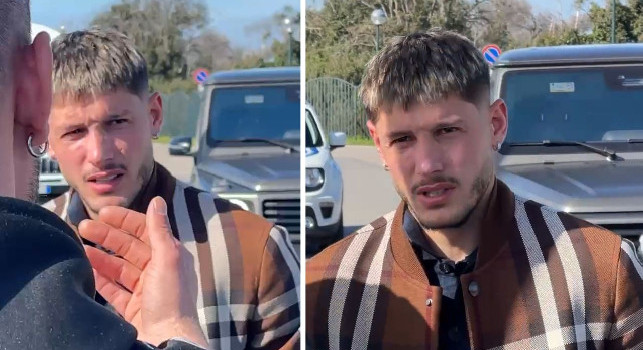 Mazzocchi e il siparietto coi tifosi a Castel Volturno: sentite cosa dice uscendo dal centro sportivo | VIDEO CN24