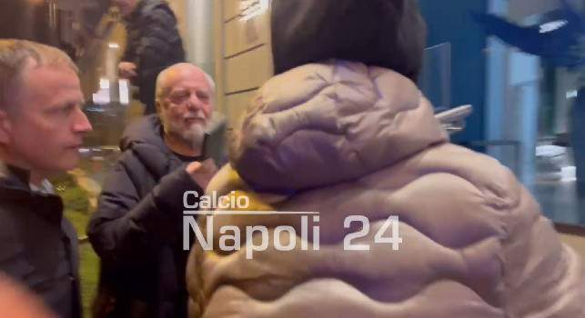 De Laurentiis risponde ai tifosi dell'Inter: sentite cosa gli dice il presidente | VIDEO CN24