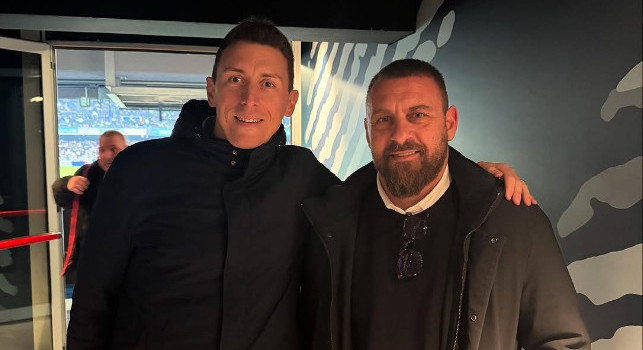 Napoli-Inter, c'era anche Daniele De Rossi al Maradona! | FOTO