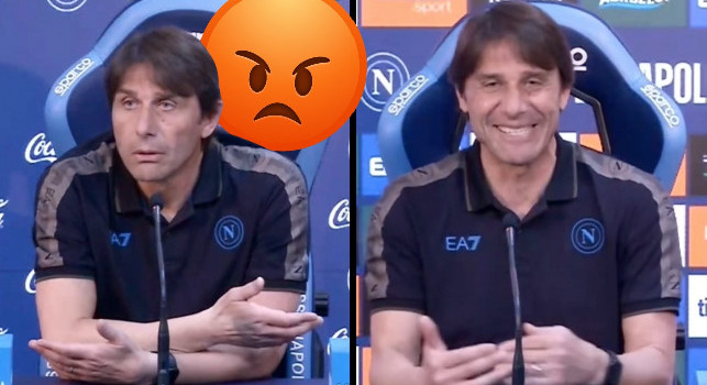 Sono arrabbiato? Conte già carico in conferenza: Non rido e scherzo a 24 ore da Napoli-Fiorentina | VIDEO