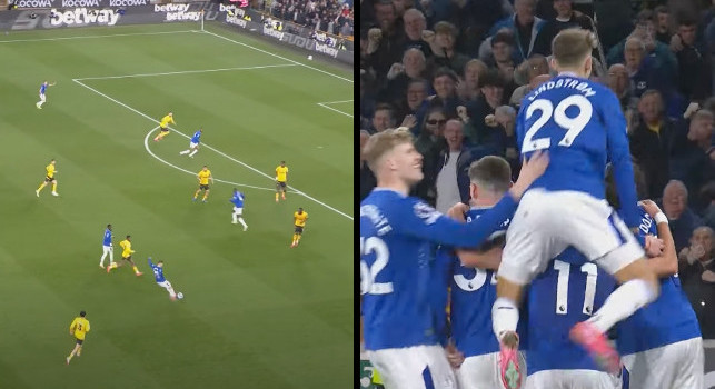 Napoli, Lindstrom protagonista in Premier: assist in Wolves-Everton | VIDEO