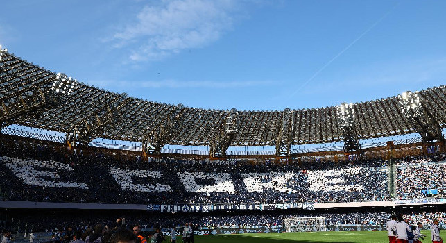 Spettatori Napoli-Fiorentina, l'annuncio del club azzurro sui paganti: nono sold-out stagionale