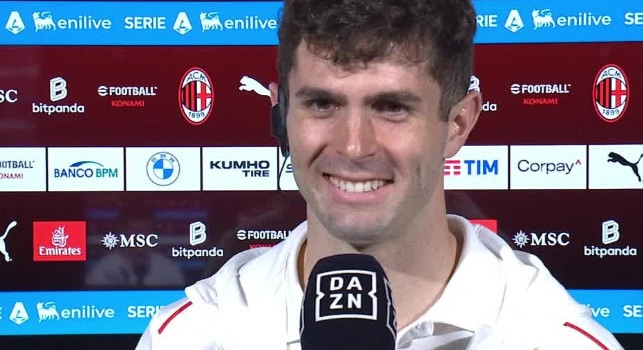 Milan, Pulisic a DAZN: Vogliamo andare a Napoli per vincere, la motivazione c'&egrave;!