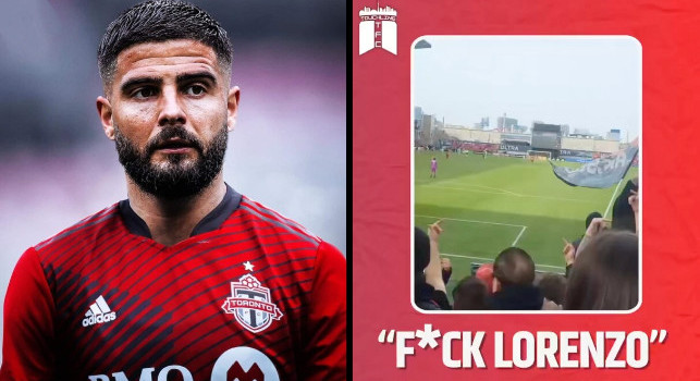 F*ck Lorenzo!, contestazione choc per Insigne: è successo ieri a Toronto | VIDEO