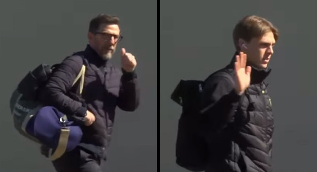 Forza Venezia!, la reazione di Zerbin e Di Francesco all'arrivo allo stadio! | VIDEO CN24