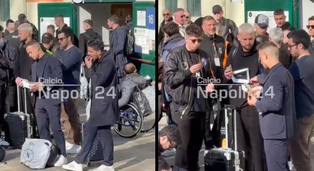 Giocare alle 12:30 porta... fame! Venezia-Napoli: guardate gli azzurri dopo il match | VIDEO CN24