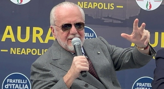 Ecco cos'ha spinto De Laurentiis a programmare la riapertura del terzo anello del Maradona