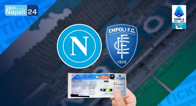 Biglietti Napoli-Empoli in vendita: prezzi, info e promozioni per la partita di Serie A
