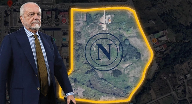 Assai probabile che sorga qui. Novità sul nuovo centro sportivo della SSC Napoli