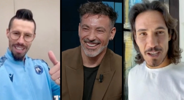 Riecco Lavezzi-Cavani-Hamsik: parole al miele per Napoli, sentite! | VIDEO