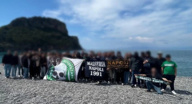 Ultras Napoli insieme agli Ultras del Vigor Lamezia | FOTO