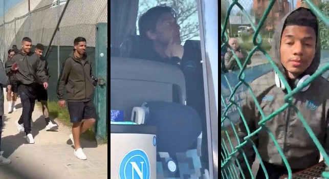 Rifinitura Napoli a Bologna, che entusiasmo dei tifosi: sentite cosa urlano a Raspadori! | VIDEO CN24