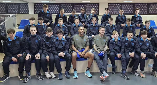 Juan Jesus e Mazzocchi protagonisti di una splendida iniziativa oggi a Castel Volturno | FOTO