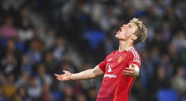 Dall'Inghilterra - Manchester United, Hojlund &egrave; in uscita: c'&egrave; anche il Napoli