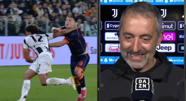 Lecce, Giampaolo se la ride: C'era rigore. Clamoroso, dai... | FOTO