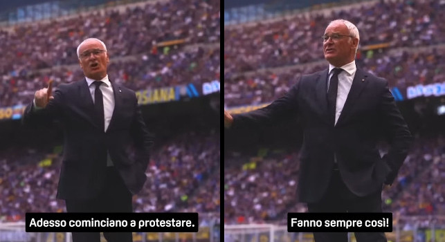 Ranieri punge l'Inter di Inzaghi: Adesso iniziano a protestare! Fanno sempre così | VIDEO