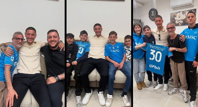 Napoli, Mazzocchi fa una splendida sorpresa ad un amico di vecchia data! | FOTO